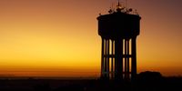 Northcliff water tower Built in 1939. Image: Barry Payne