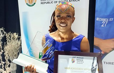 Meet SA’s best teacher Gugu Precious Qwabe who believes many SA educators exist in survival mode