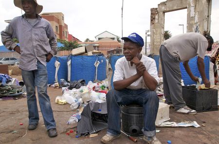 Street life: making his own luck