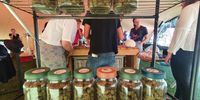 Smokers get to choose from a range of homegrown cannabis at a recent cannabis club event in<br>Limpopo. Photo: Bridget Hilton-Barber