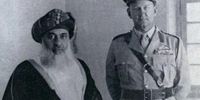 Sultan Said bin Taimur of Muscat and Colonel David Smiley in 1958 (Photo: Wikimedia / Creative Commons)