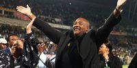 Gayton Mckenzie during the 2026 FIFA World Cup qualifier match between South Africa and Nigeria at Toyota Stadium on September 09, 2025 in Bloemfontein, South Africa. (Photo: Daniel Hlongwane / Gallo Images)