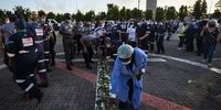 Medical workers lay roses on the hospitals helipad on Friday 22 January 2020.<br>Photo / Shiraaz Mohamed.