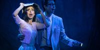 Characters Brad and Janet (Robert Everson and Léa Blerk) in the Rocky Horror Show