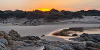 Sunset at San Lameer Beach. Image: Maliga Naidoo
