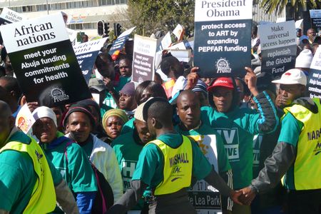 The Aids stand-off among friends, never a good thing