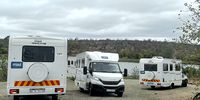 Three’s a crowd, four’s a traffic jam. Users rave about motorhomes and their inbuilt comfort, coffee on the go and elevated viewing, but it’s a less positive experience for others whose views are blocked by the large frames. (Photo: Robyn von Gesau )