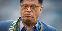 Danny Jordaan during the international friendly match between South Africa and DR Congo at Orlando Stadium in Soweto on 12 September 2023. (Photo: Lefty Shivambu / Gallo Images)