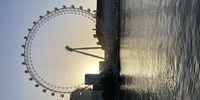 An eye over the Thames at sunrise. Photographer: Shalendra Misser, London, UK