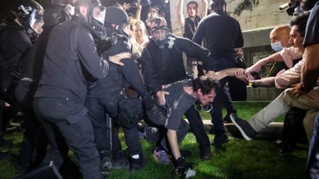 I’m protesting Georgia’s ‘Russian law’. The police beat me up mercilessly