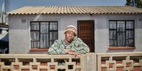 Tshepo Legoase at home in Bekkersdal.(Photo: Thom Pierce)