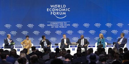 A lopsided dance at the World Economic Forum