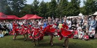 People celebrate the Russia Day in St. Petersburg, Russia, 12 June 2024. The public holiday is celebrated annually on 12 June, the day the Declaration of State Sovereignty of the Russian Soviet Federative Socialist Republic (RSFSR) was adopted on 12 June 1990.  EPA-EFE/ANATOLY MALTSEV