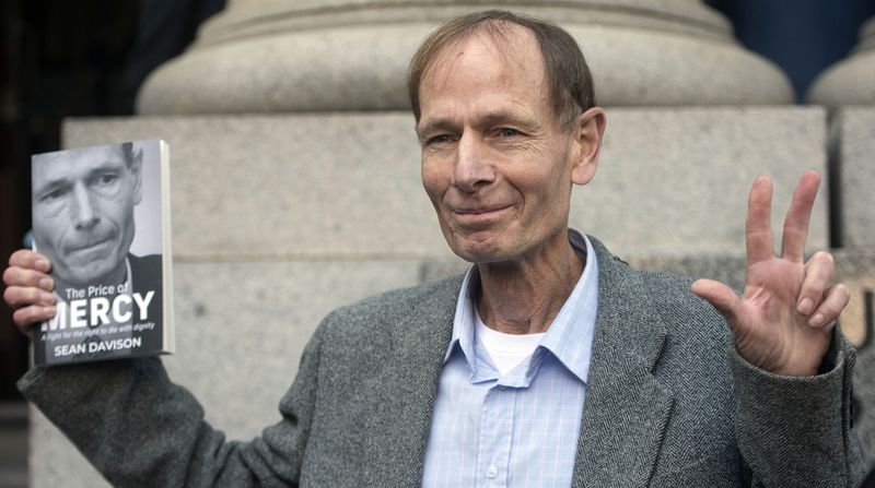 Right-to-die activist Sean Davison vows to carry on fight in Tutu’s honour