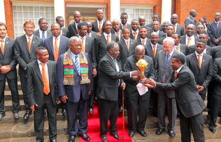 The president, the players and the big love of the game