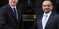 British Prime Minister David Cameron, left, welcomes Crown Prince of Bahrain Salman bin Hamad al-Khalifa to 10 Downing Street in London, Britain, 19 May 2011.  (Photo: EPA / Andy Rain)