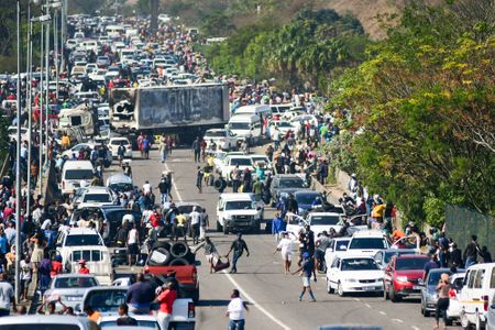 Alleged unrest instigator in court over looting and torching of Pietermaritzburg mall