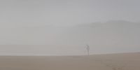 Fisherman in the Mist, Goukamma Coastal Reserve. Image:  David Bass