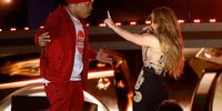 NEW YORK, NEW YORK - SEPTEMBER 25: LL Cool J and  Jennifer Lopez perform onstage during Global Citizen Live, New York on September 25, 2021 in New York City. (Photo by John Lamparski/Getty Images,)