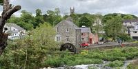 The Corn Mills with working water wheel, Bushmills, Northern Ireland. Image: Barbara Reid