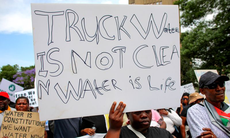 Johannesburg’s dry taps see G20 glamour overshadowed by daily struggles for clean water