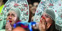  Russian fans react during a public viewing of the FIFA World Cup 2018 quarter final soccer match between Russia and Croatia at the FIFA Fan Zone in St.Petersburg, Russia, 07 July 2018. Croatia won 4-3 on penalties.  EPA-EFE/GEORGI LICOVSKI