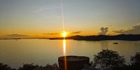 Sunset at Kariba Dam(lake) in Zimbabwe. Image: Motlogelwa Mboniswa