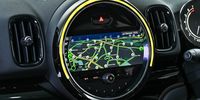 The connected media option includes access to MINI connected digital services like sending navigation destinations from a smartphone to the vehicle. (Photo: Supplied)