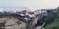 Cattle Baron Tsitsikamma Seafood Grill & Bistro in theTsitsikamma National Park was destroyed by the high tides that took part yesterday. (Photo:Supplied)