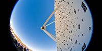 The Karoo Array Telescope construction site, part of the MeerKAT Project, near Carnarvon in the Northern Cape. (Photo: Gallo Images / Foto24 / Cornel van Heerden)