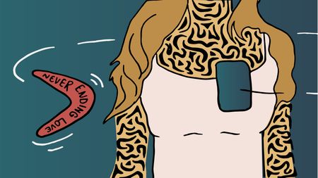 When we finally fell in love, he died in a car crash