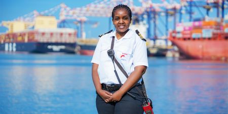 ‘It was a little nerve-wracking’ — Transnet pilot on how she parked a 399m-long cargo ship