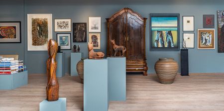 Single-owner designer book and art collection on sale at Strauss & Co