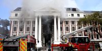 Parliamentary fire (Picture courtesy Parliament)