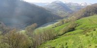 View from France of the Pyrenees mountains. Image: Annalene Sadie