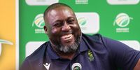 Proteas head coach Mandla Mashimbyi (Proteas women head coach) during the South Africa national women's squad announcement press conference at CSA Headquarters on September 03, 2025 in Johannesburg, South Africa. (Photo by Lubabalo Lesolle/Gallo Images)