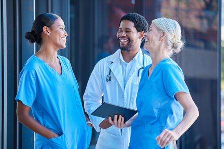 Humour helps healthcare staff cope in a way that is therapeutic