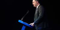Geordin Hill-Lewis addressing Congress. Democratic Alliance Federal Conference held at Gallagher Convention centre in Midrand.<br>(Photo: DA Media)