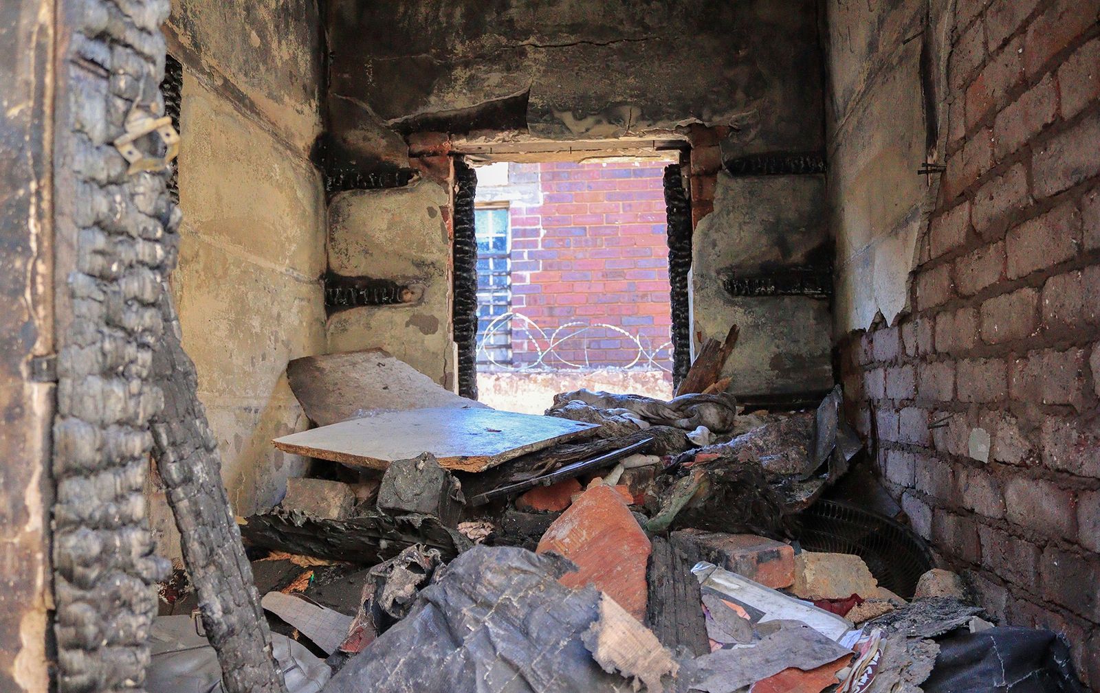 Partitioned rooms are fire traps