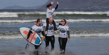 Athletes ride the wave of the historic SA Para Surf Championships