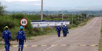 Miners walking back to 11 shaft at Impala Platinum mine in Rustenburg,11 miners lost their lives and 75 were injured in an accident on 27 November 2023. (Photo: Felix Dlangamandla)