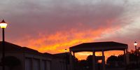 Sunset in Hermanus, Western Cape. 09 September 2021 (18h43), taken in the suburb of Onrus in Hermanus, Western Cape, South Africa. Image: Glenda Crofton