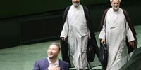 Iranian clerical lawmakers attend the opening ceremony of Iran's 12th parliament in Tehran, Iran, May 27, 2024. Majid Asgaripour/WANA (West Asia News Agency) via REUTERS ATTENTION EDITORS - THIS PICTURE WAS PROVIDED BY A THIRD PARTY