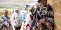 Voters stand in line as they wait to cast their votes for the parliamentary elections at a polling station in Koro-Koro, on October 7, 2022.<br>Photo: Shiraaz Mohamed.