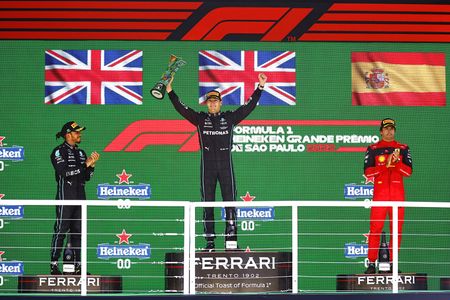 Mega weekend for Mercedes as Russell clinches maiden win