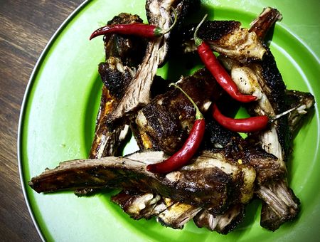 What’s cooking today: Asian-basted lamb ribs on the braai