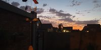 Sunset in Benoni.