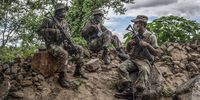 A file photo showing soldiers on patrol close to the Beit Bridge Border. Despite the presence of law enforcement officials, a large number of pangolin are smuggled into South Africa from Zimbabwe. (Photo: Shiraaz Mohamed)