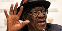 Police minister Bheki Cele addresses the media after the release of the 2017/18 crime statistics at Parliament on September 11, 2018 in Cape Town, South Africa. Photo by Gallo Images / Sowetan / Esa Alexander