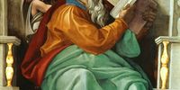 Prophets And Sibyls: Zechariah (Sistine Chapel Ceiling In The Vatican)